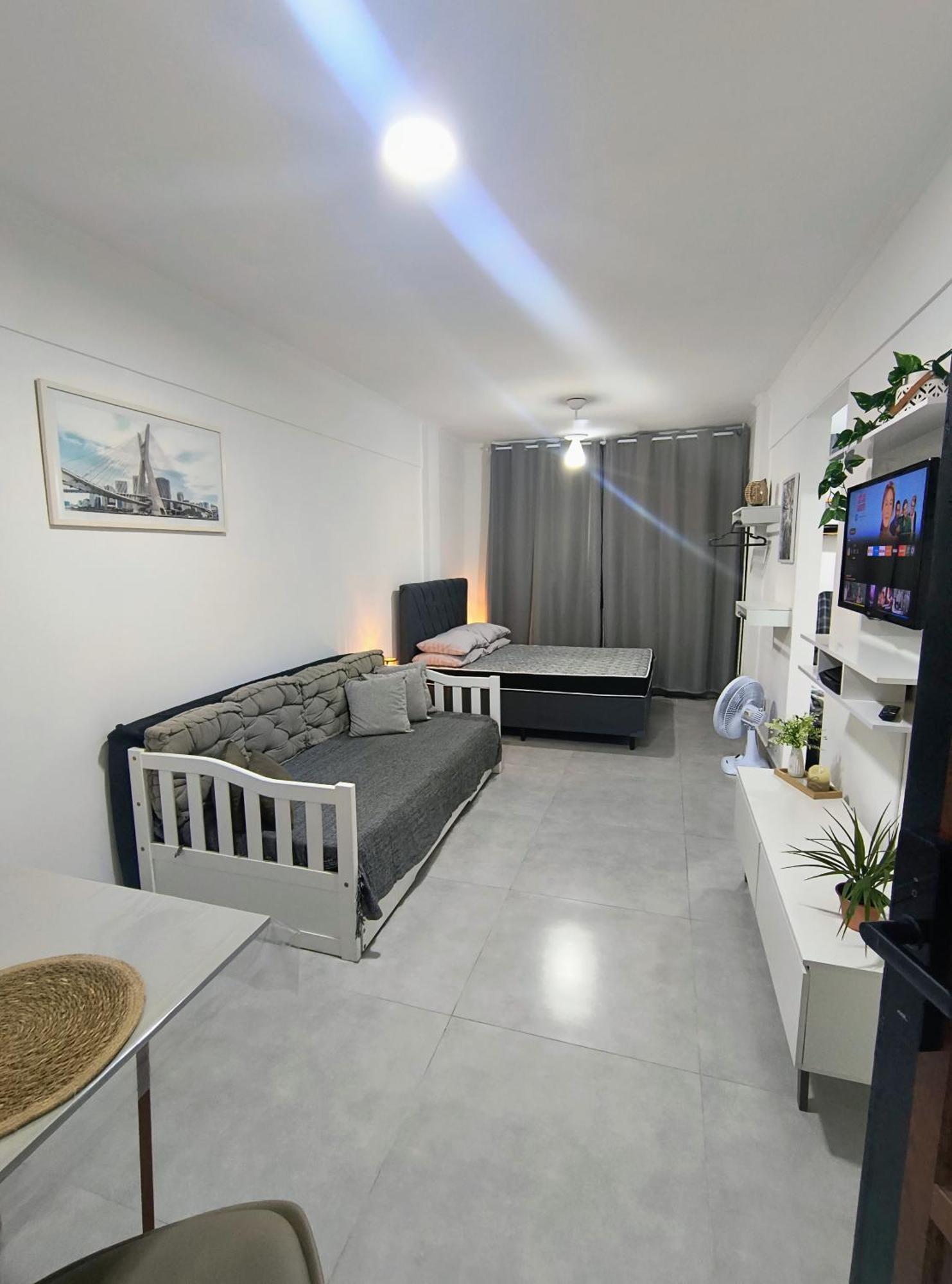 Apartment Kitnet - Pe Na Areia Praia Grande (Santos)